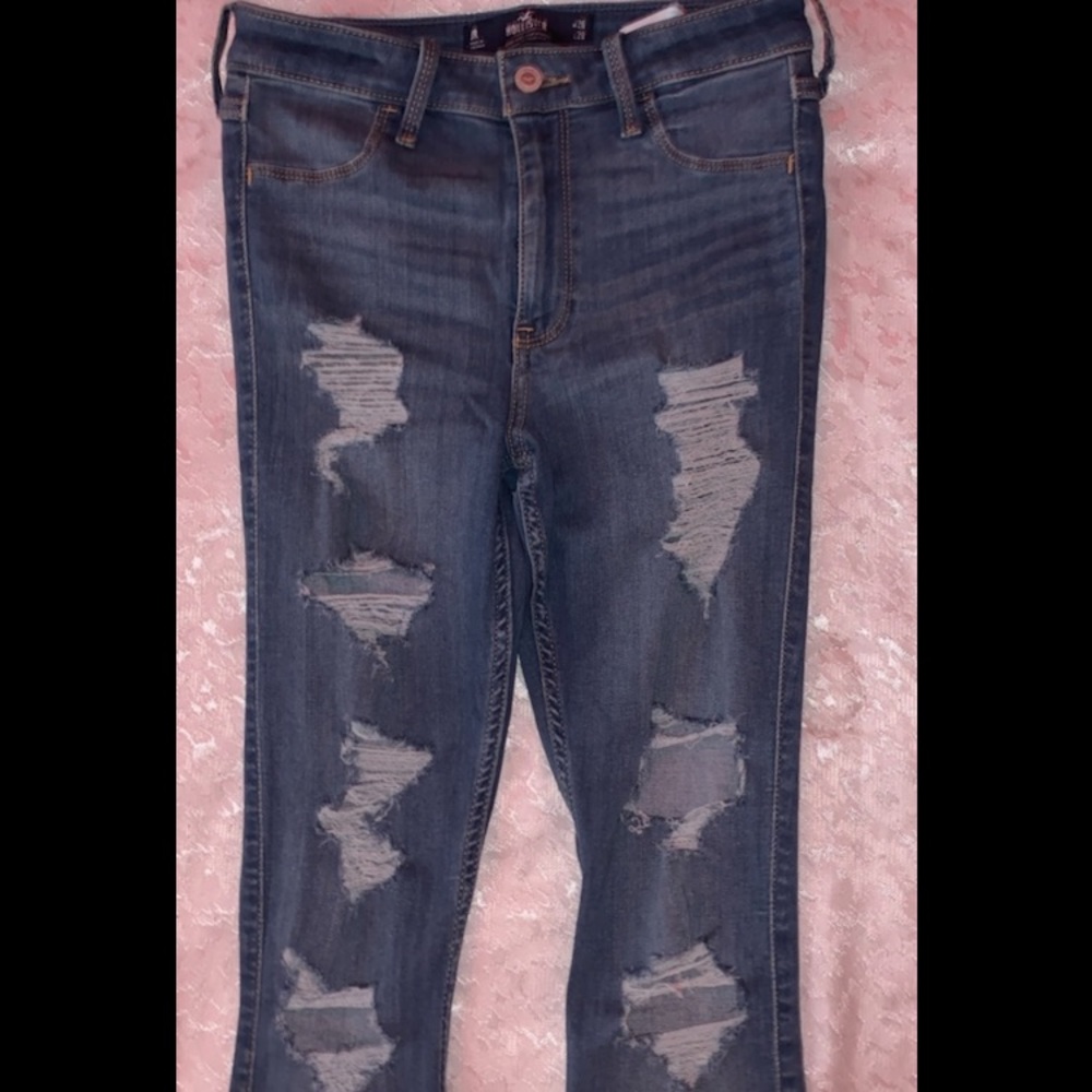 High rise jean legging hollister advanced stretch